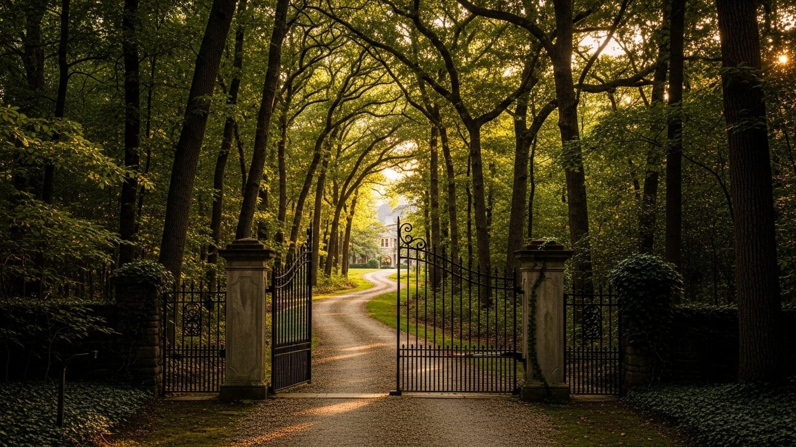 Crows Nest, Indiana — golden-hour skyline / signature landmark