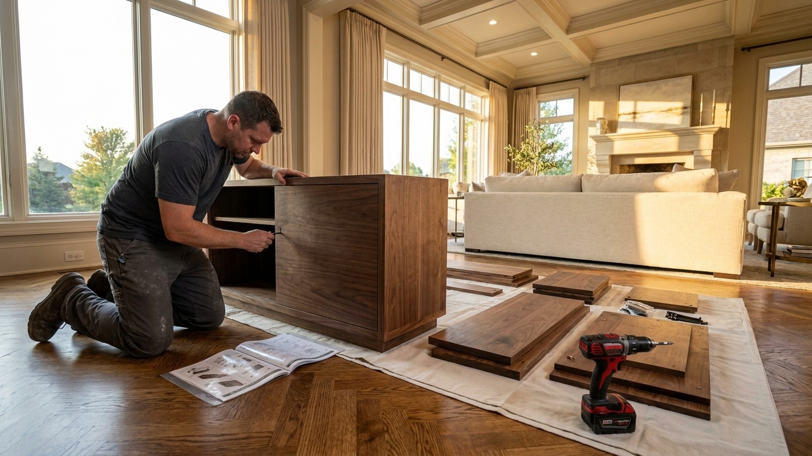 Furniture assembly — Carmel, Indiana