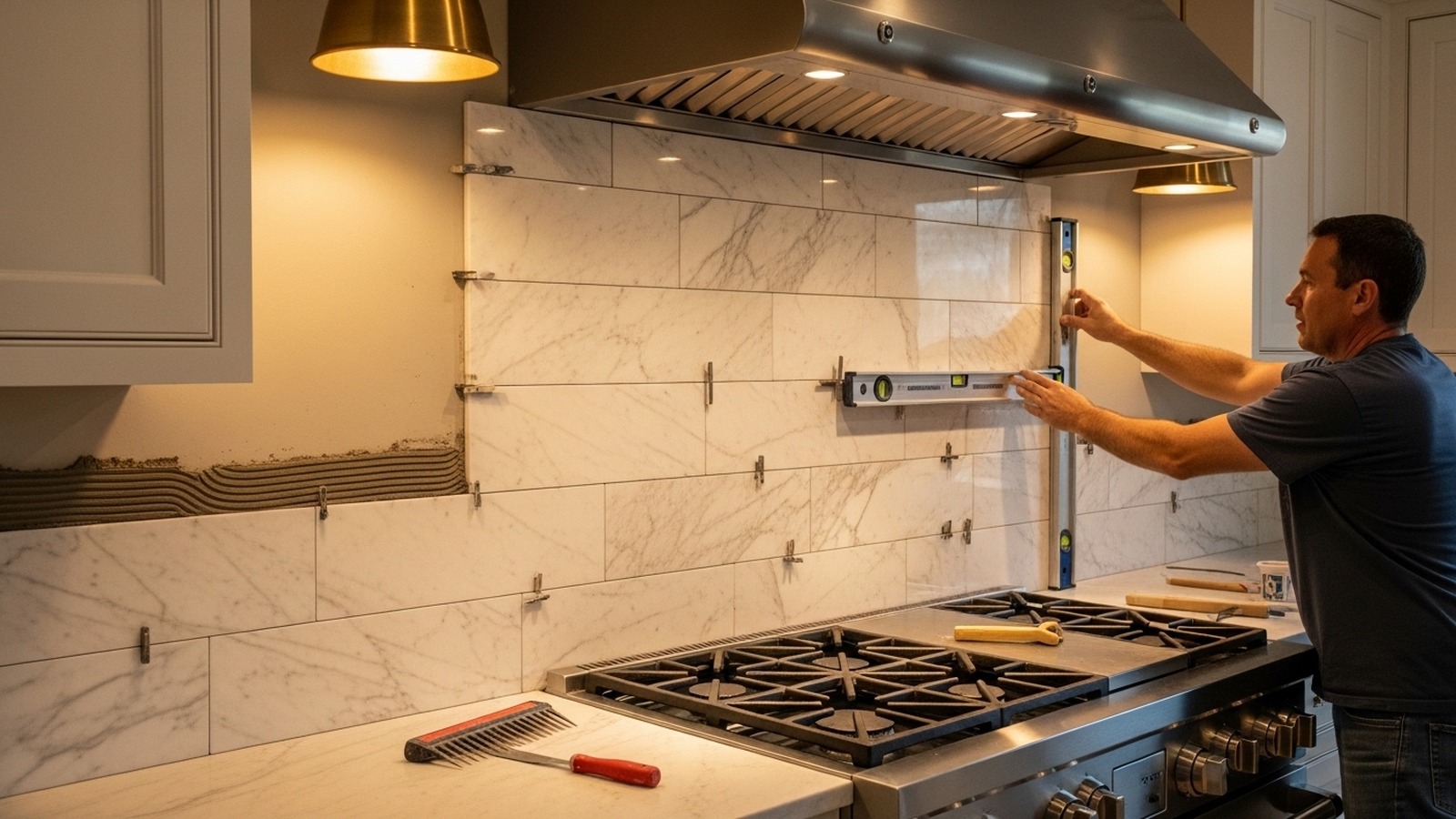 Tile installation — Carmel, Indiana