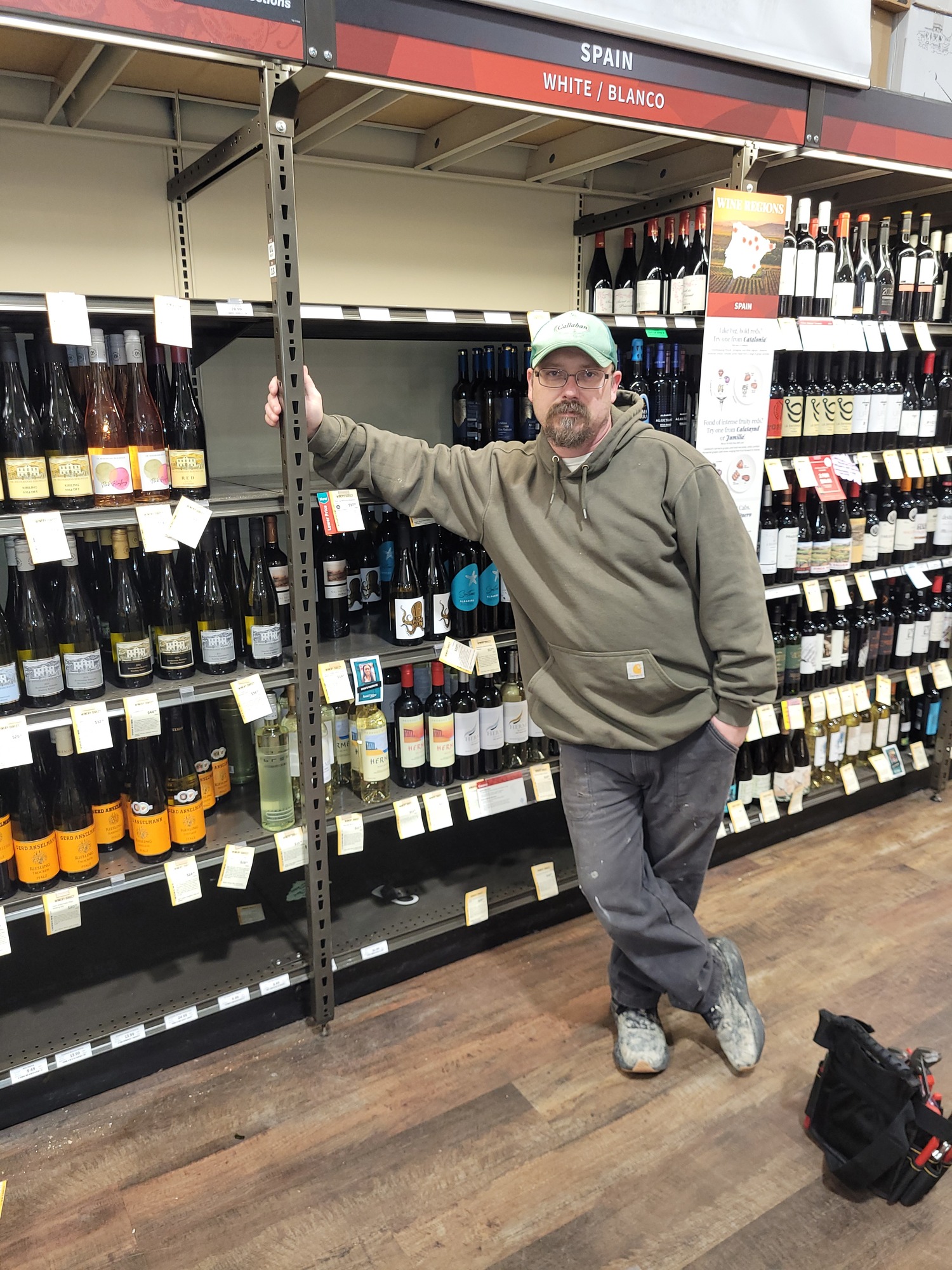 Nicholas — shelf rebuild repair